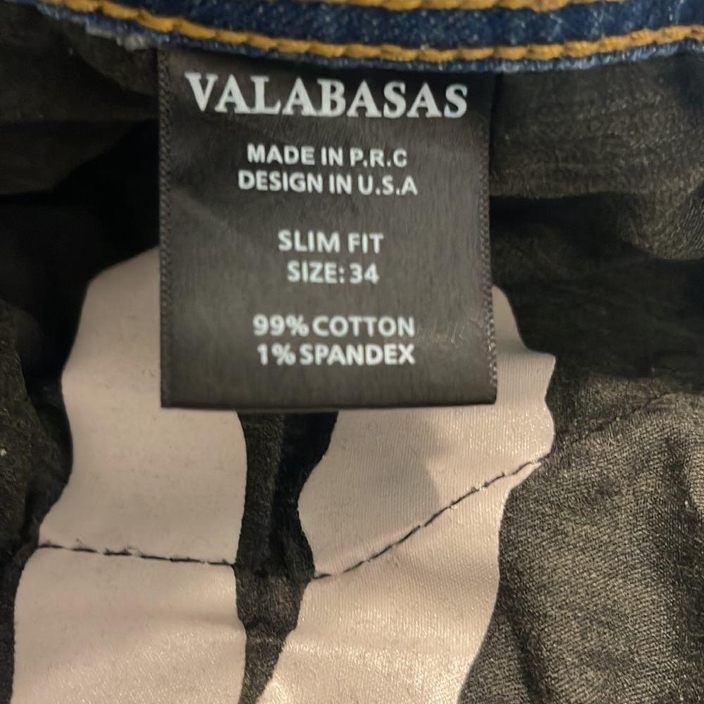 VALABASAS DISTRESSED SLIM STRAIGHT MOTO JEANS - Picture 11 of 12